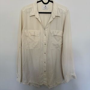 Babaton Cream Button Down Shirt